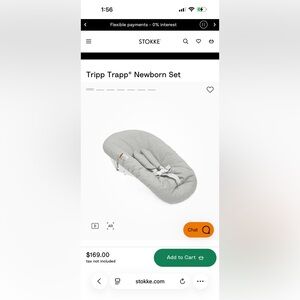 STOKKE Tripp Trapp Newborn Set - Light Gray